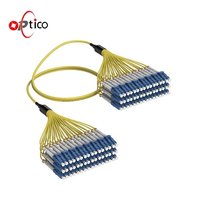 48F LC til LC Single Mode Fiber Optic Patch Cord