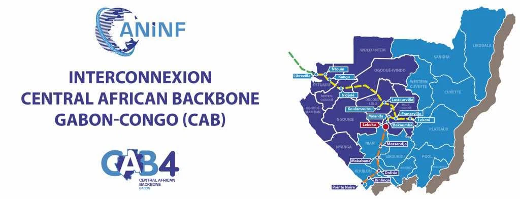 Cameroun og Gabon underskriver udkast til samarbejdsaftale om fiberoptisk net...