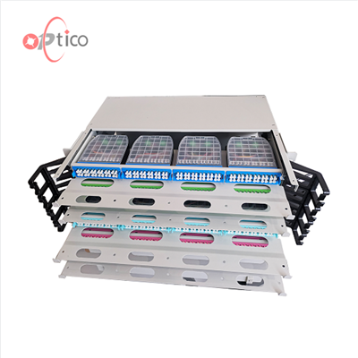 384fo 4U 19 tommer MPO-stativ med høj densitet